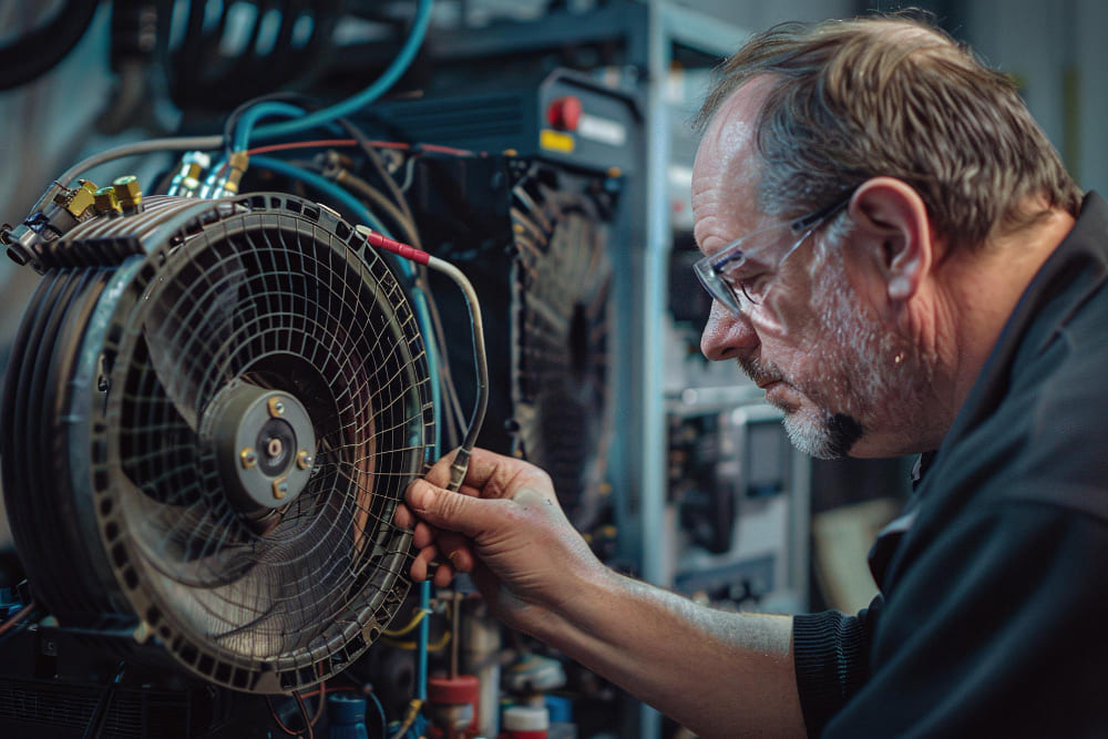 Балансировка промышленных вентиляторов