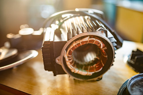 Пропитка обмоток электродвигателя